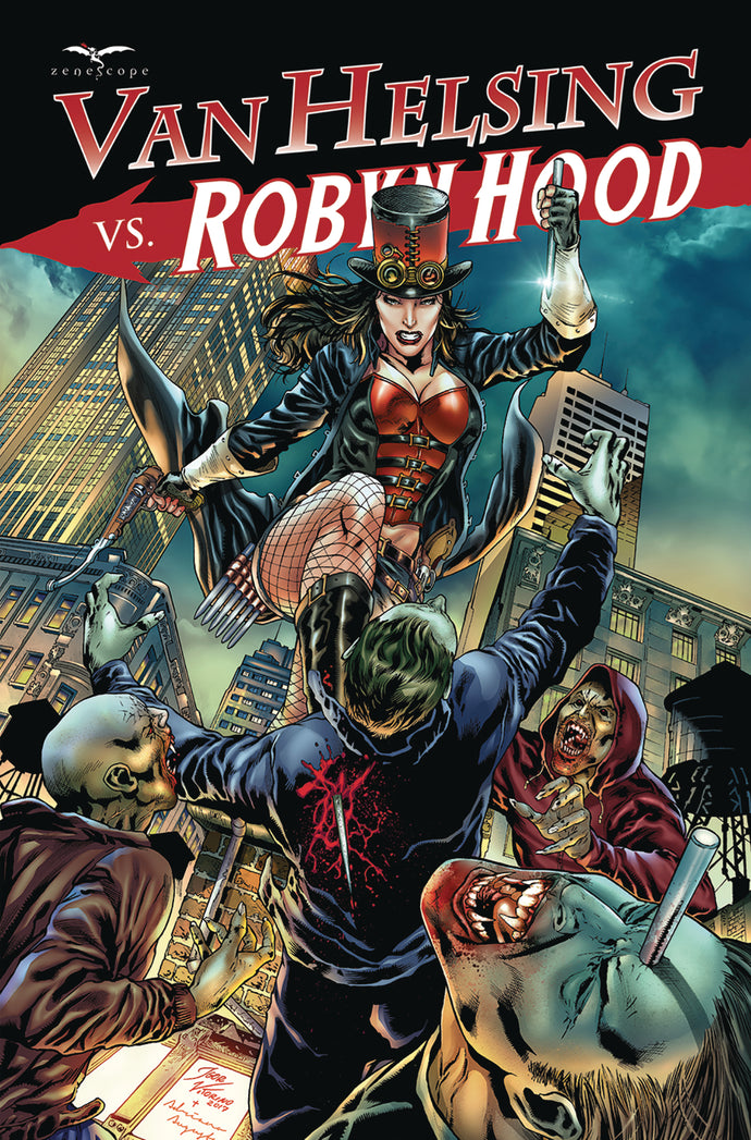 VAN HELSING VS ROBYN HOOD #4 (OF 4) CVR B VITORINO