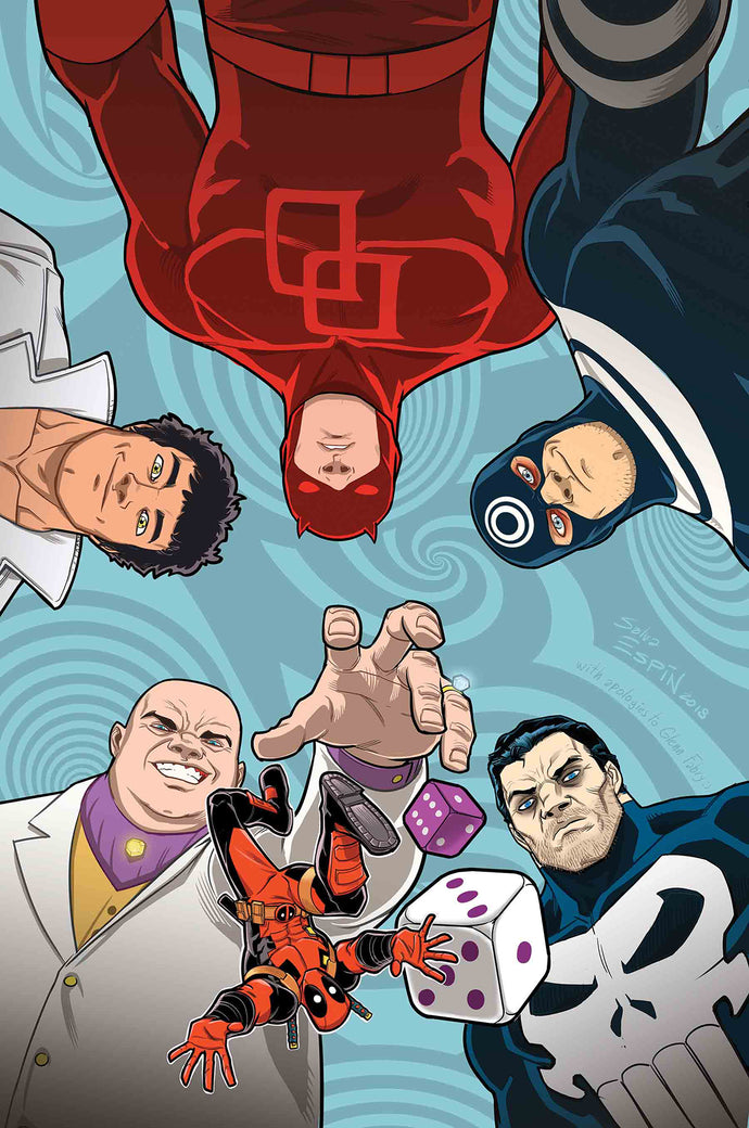 YOU ARE DEADPOOL #4 (OF 5) ESPIN RPG VAR