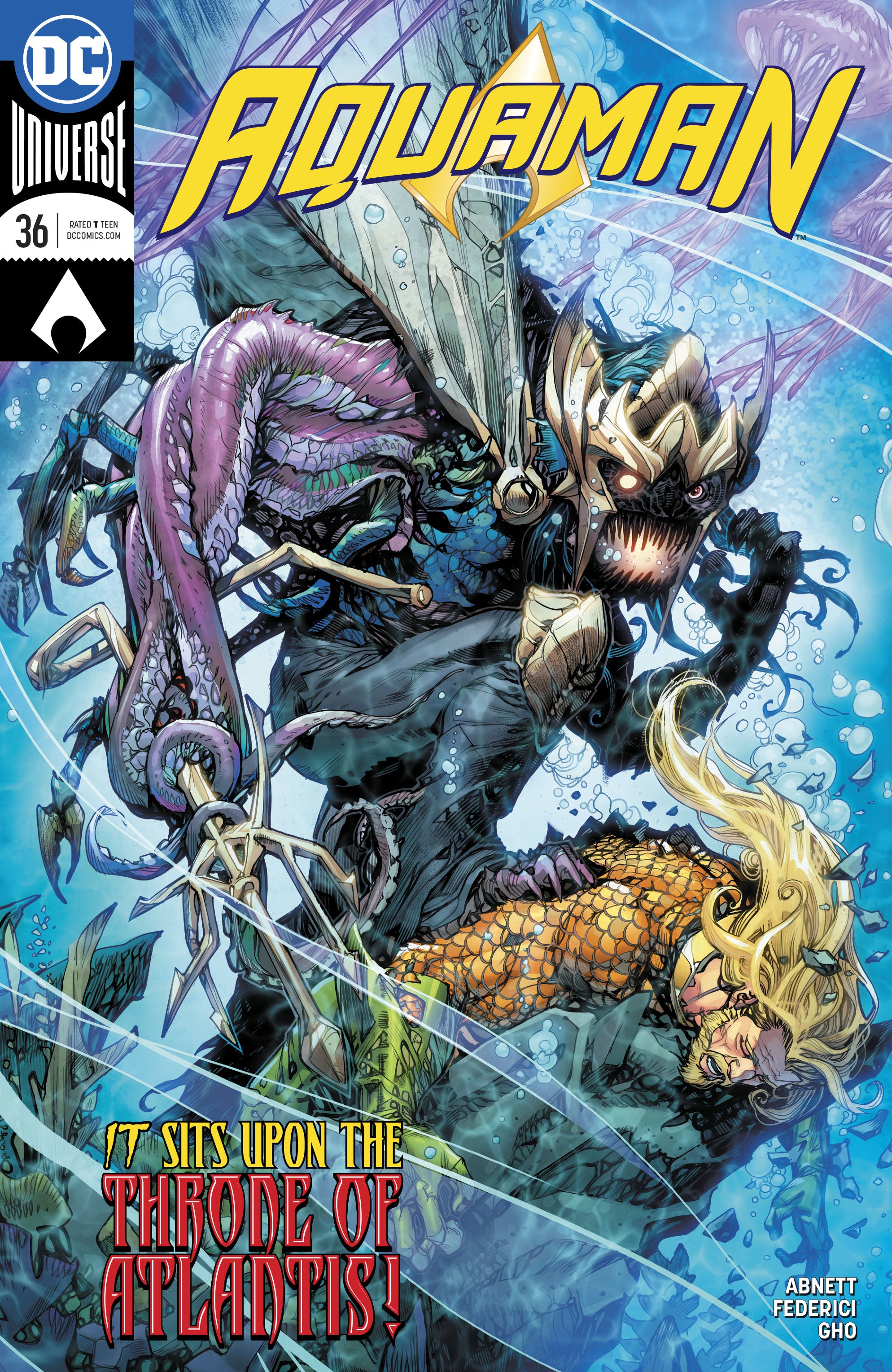 AQUAMAN #36 – Villainous Grounds
