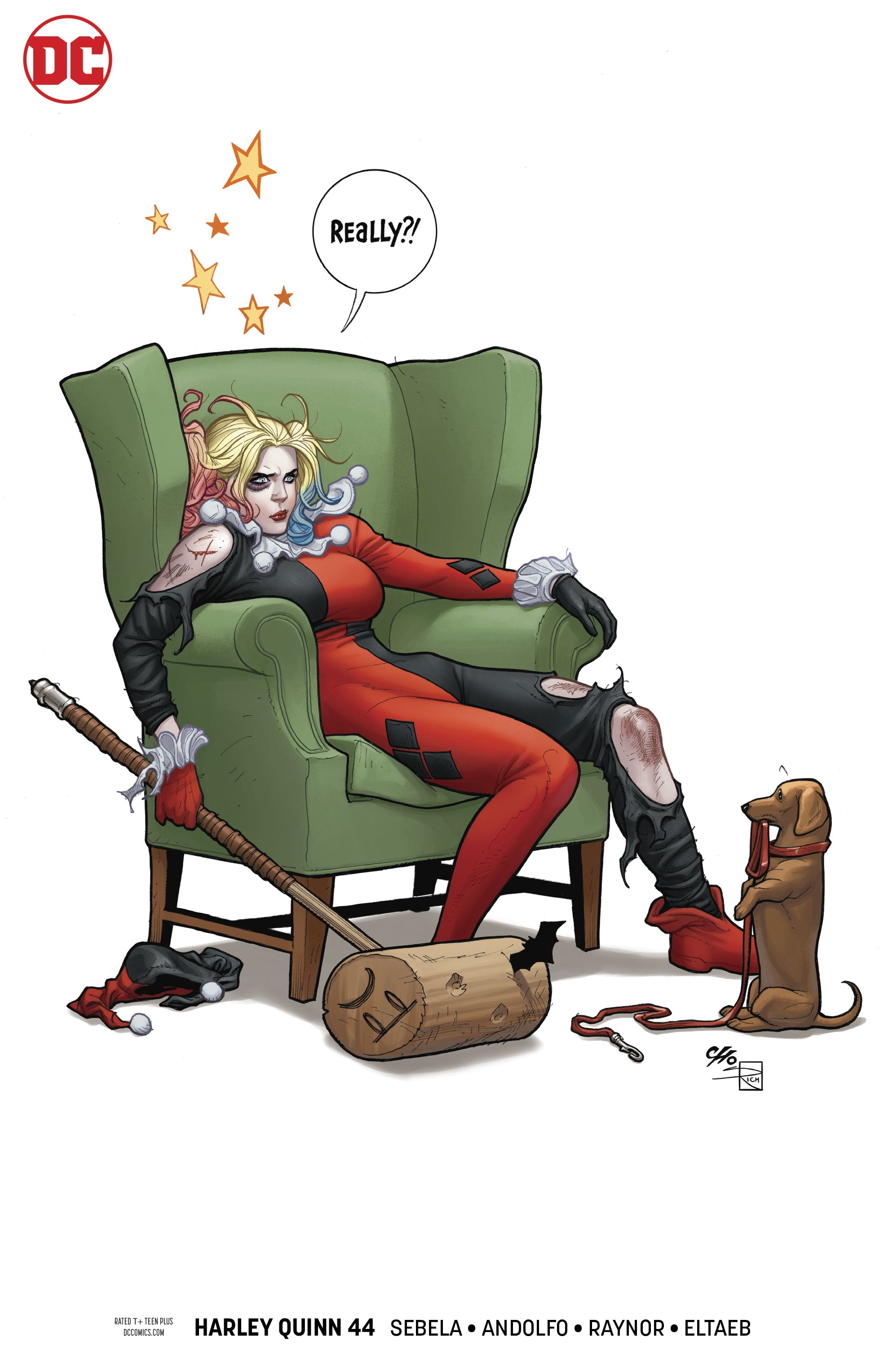 HARLEY QUINN #44 VAR ED – Villainous Grounds