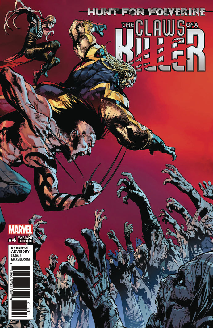 HUNT FOR WOLVERINE CLAWS OF KILLER #4 (OF 4) SHAW VAR