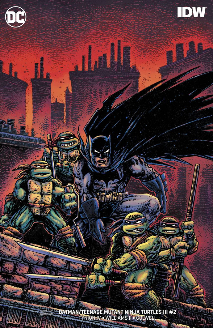 BATMAN TEENAGE MUTANT NINJA TURTLES III #2 (OF 6) VAR ED