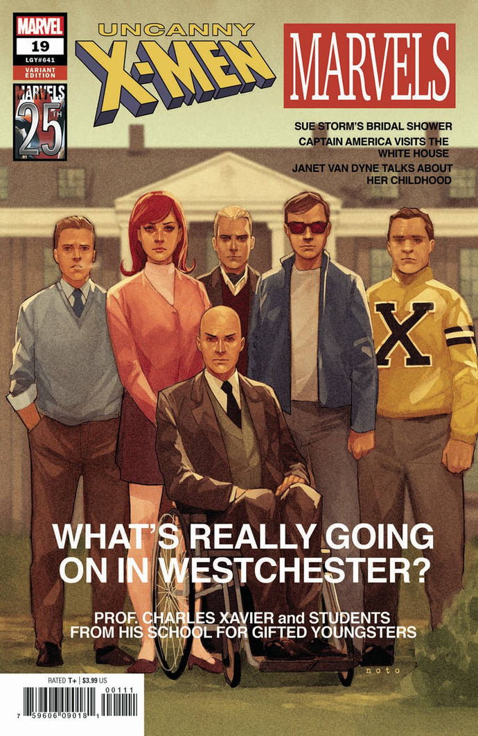 UNCANNY X-MEN #19 NOTO MARVELS 25TH TRIBUTE VAR