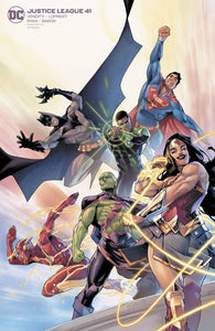 JUSTICE LEAGUE #41 JAMAL CAMPBELL VAR ED