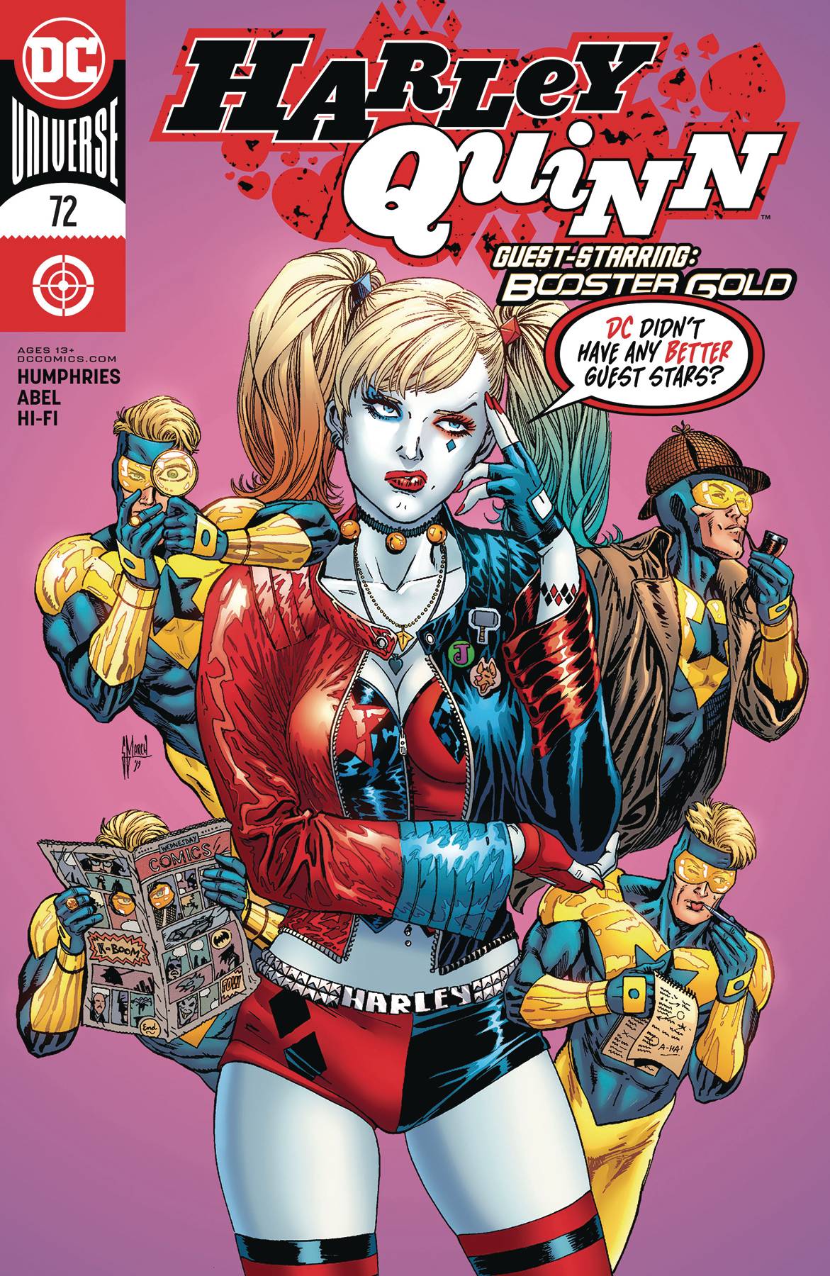 HARLEY QUINN #72 – Villainous Grounds