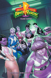 MIGHTY MORPHIN POWER RANGERS TP VOL 14 – slight cover damage