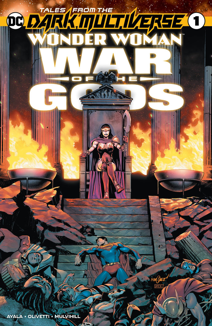 TALES OF THE DARK MULTIVERSE WONDER WOMAN WAR OT GODS #1