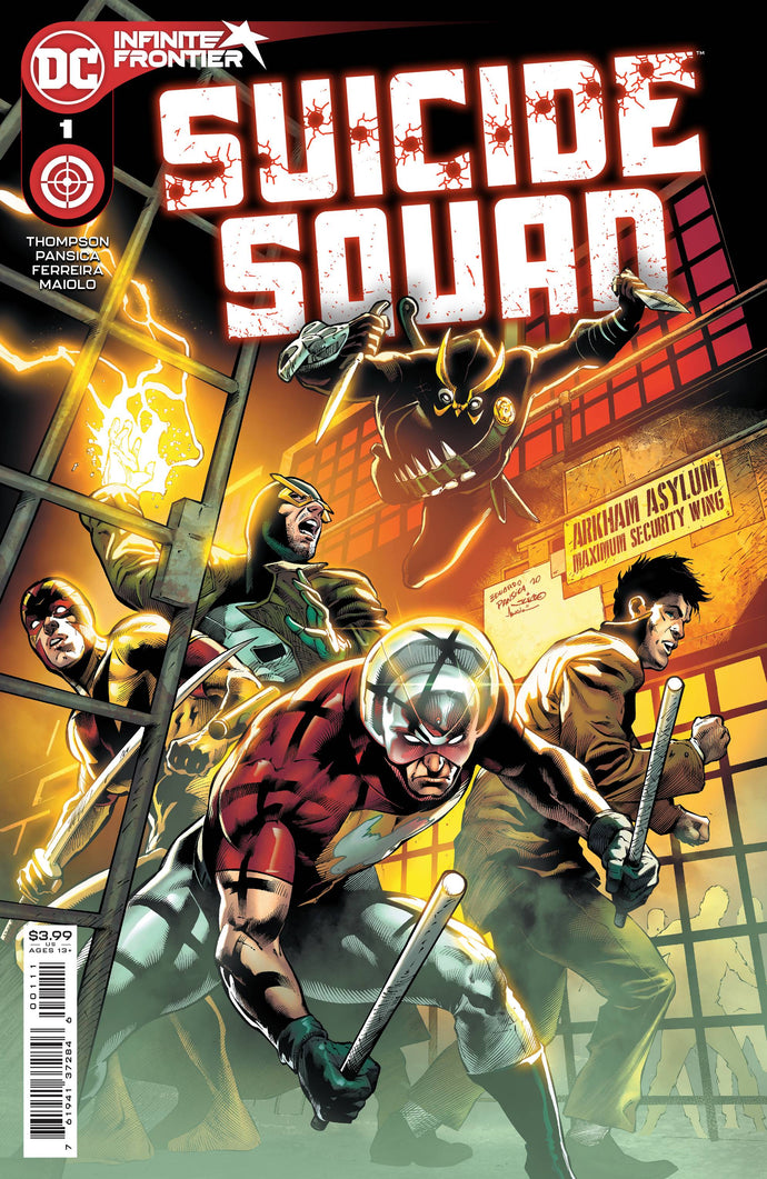 SUICIDE SQUAD #1 CVR A PANSICA