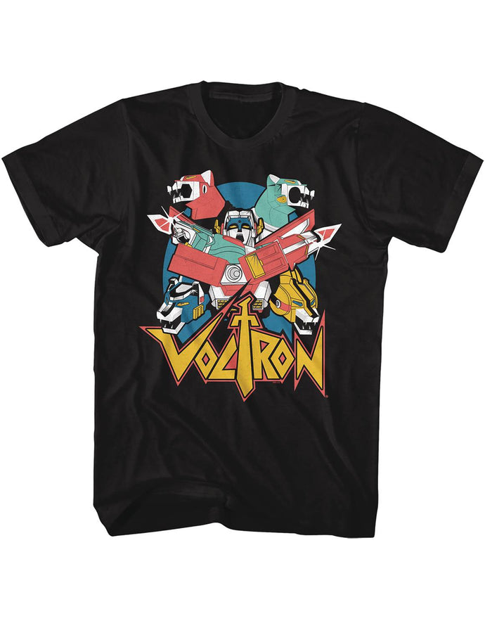 VOLTRON RETRO BLK T/S XL