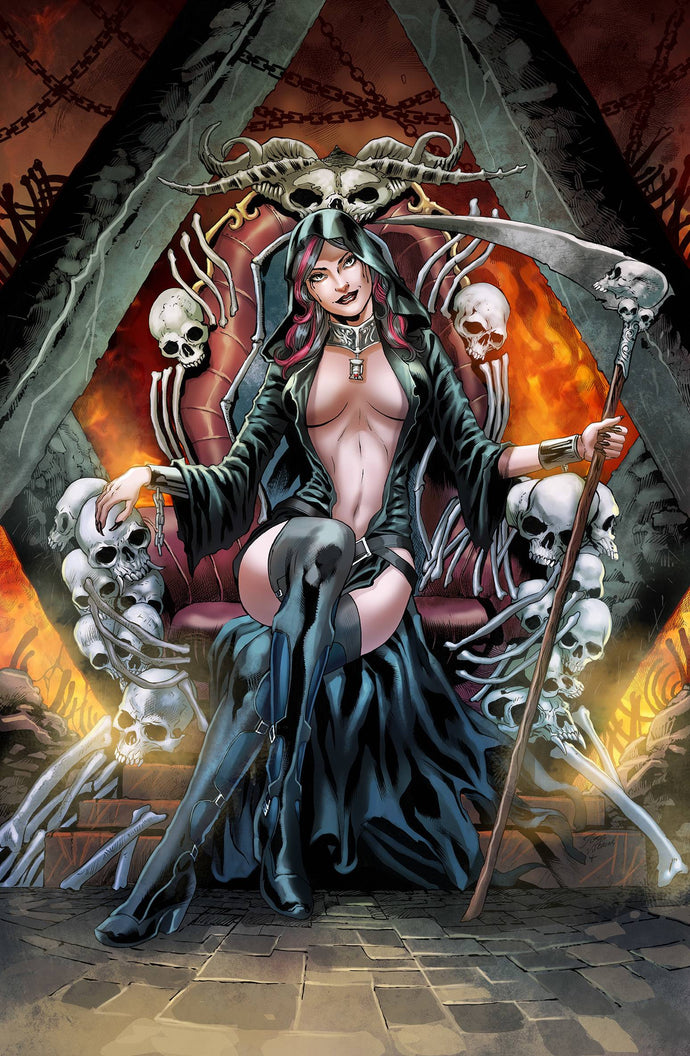 TALES OF TERROR ANNUAL GODDESS OF DEATH CVR B VITORINO