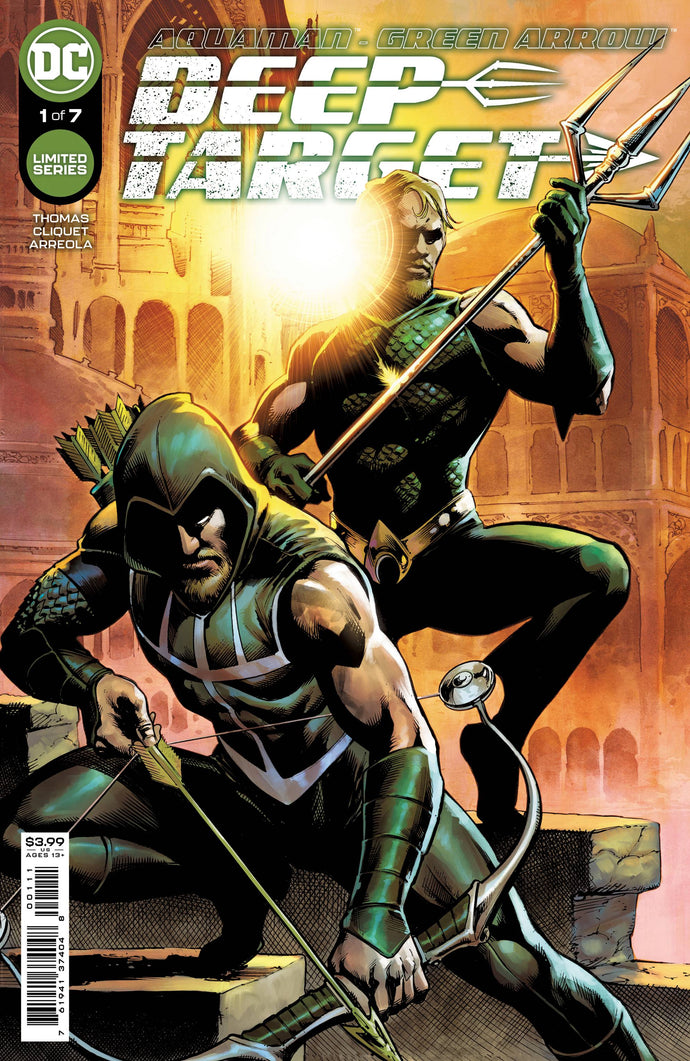 AQUAMAN GREEN ARROW DEEP TARGET #1 (OF 7) CVR A MARCO SANTUC