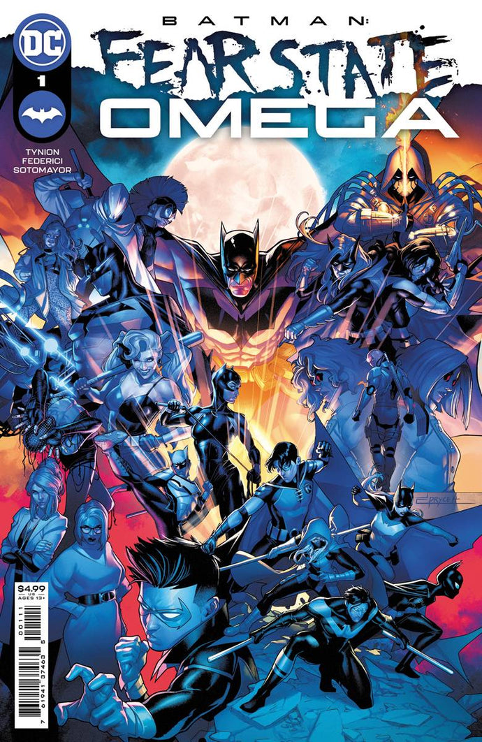 BATMAN FEAR STATE OMEGA #1 CVR A CAMPBELL