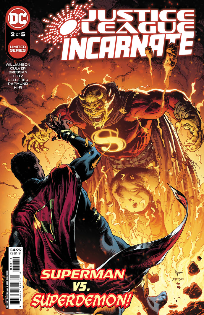 JUSTICE LEAGUE INCARNATE #2 (OF 5) CVR A FRANK