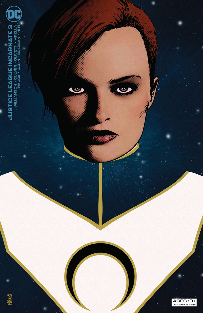 JUSTICE LEAGUE INCARNATE #3 (OF 5) CVR B OLIVETTI CARD STOCK