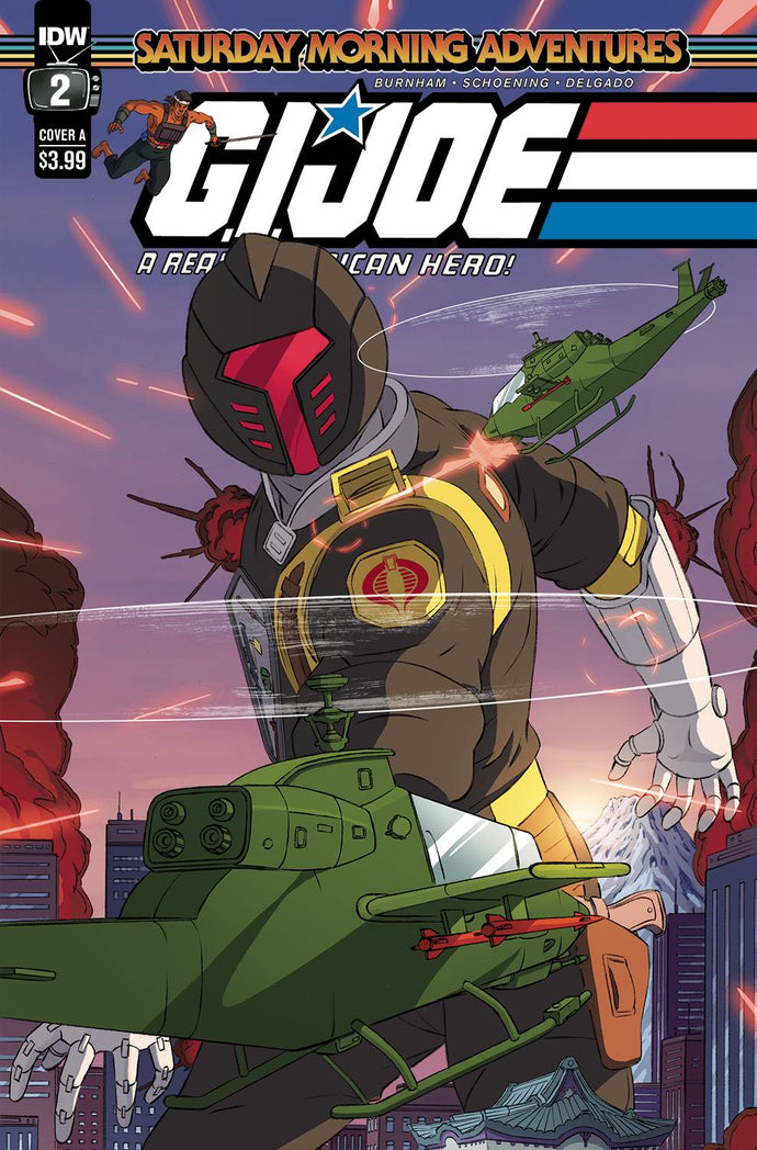 GI JOE RAH SATURDAY MORNING ADV #2 (OF 4) CVR A SCHOENING