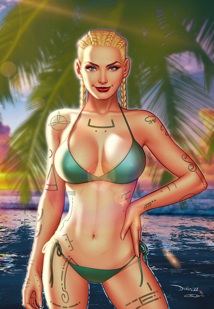 GFT PRESENTS SWIMSUIT ED 2022 ONE SHOT CVR D SANTACRUZ