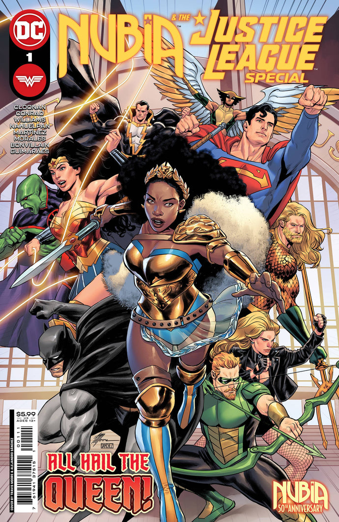 NUBIA AND THE JUSTICE LEAGUE SPEC ONE SHOT CVR A MOORE