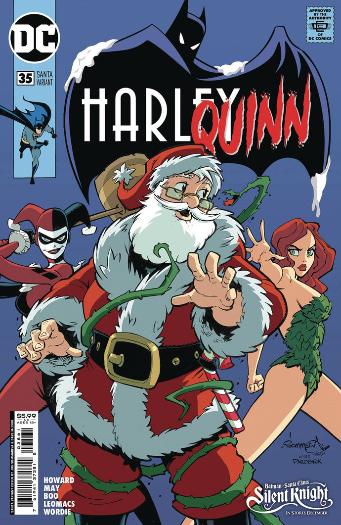 HARLEY QUINN #35 CVR C JON SOMMARIVA SANTA CSV