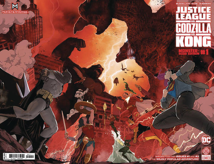 JUSTICE LEAGUE VS GODZILLA VS KONG MONSTER EDITION
