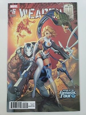 WEAPON H #6 J SCOTT CAMPBELL RETURN OF FANTASTIC FOUR VAR