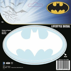 Batman White Logo Symbol DC Comics Decal