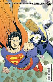 JUSTICE LEAGUE VS LEGION OF SUPERHEROES #1 CVR B MOORE CARDS