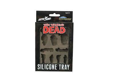 Walking Dead Zombies Silicone Ice Cube Tray Walker Body Parts Molded